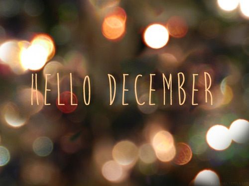 Welcome December 2017