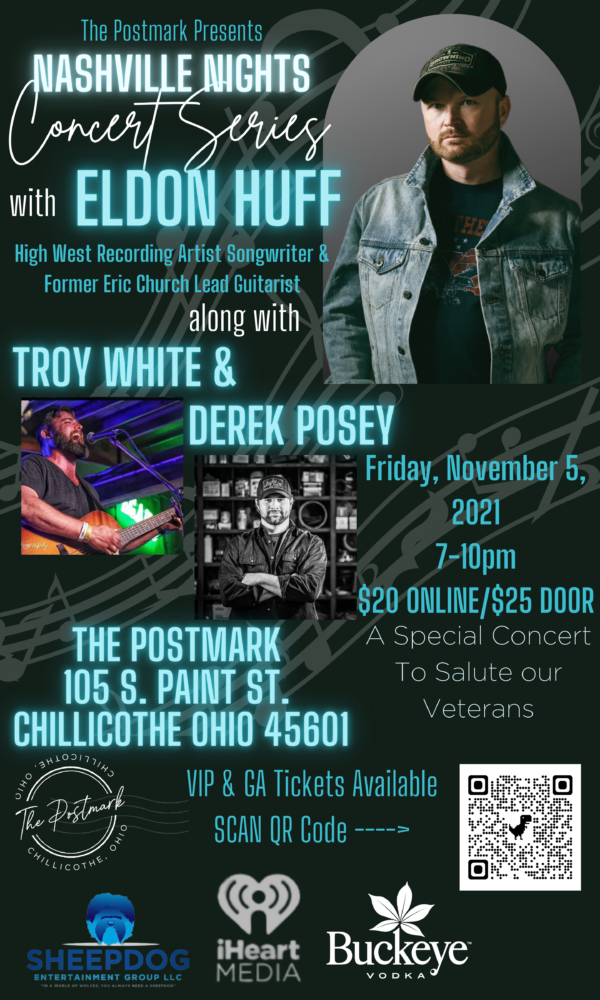 Nashville Nights Country Concert Series: Eldon Huff, Troy White & Derek Posey