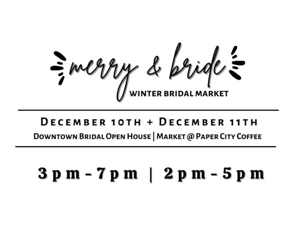 Merry & Bride Winter Bridal Market