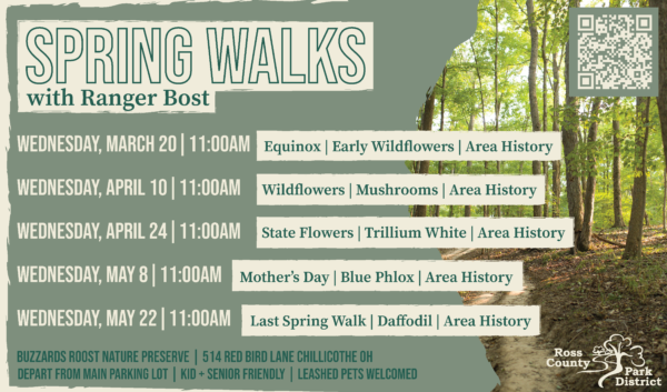 SPRING WALKS WITH RANGER BOST