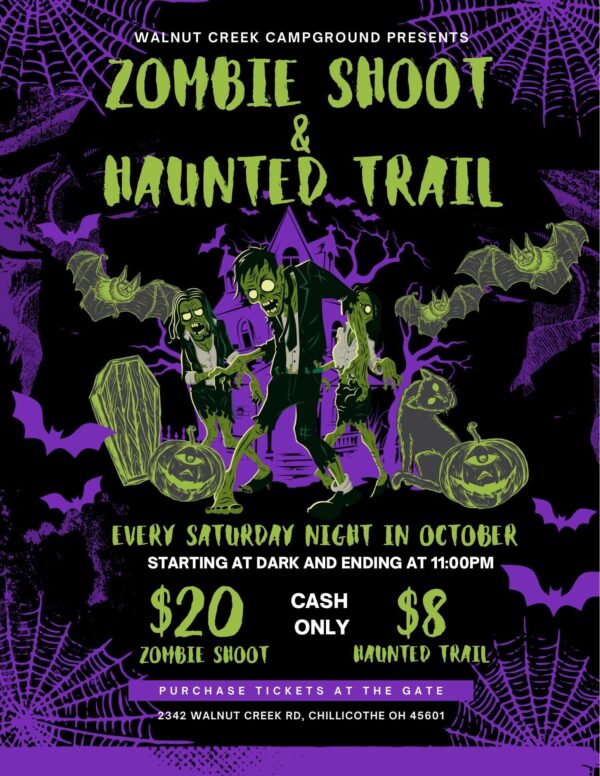 Walnut Creek Campground presents Trail of Terror and Zombie Shoot