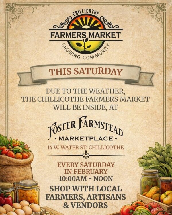 Chillicothe Farmers Market INDOORS Winter Market